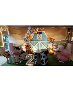 Farmyard Frolics setup