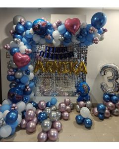Frosty Fiesta Birthday Decoration