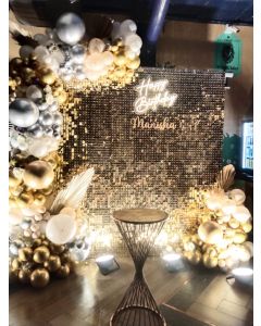 Luxurious Birthday Backdrop