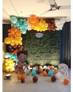 Little Hanuman Birthday Theme Decoration