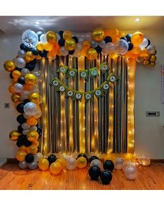 simple balloon decoration
