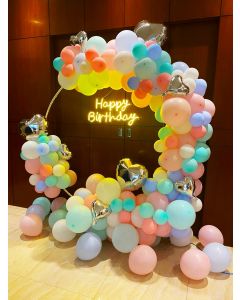 balloon decoration for birthday at home
