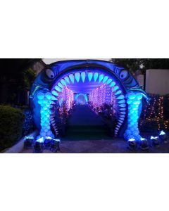 Aqua water fall theme 3D  Decor