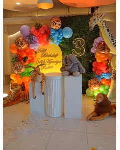 Tropical Jungle Fiesta Birthday Decoration