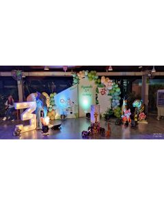 jungle theme decoration

