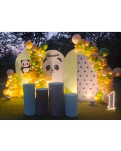 Pandaastic First Birthday Decoration