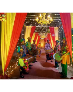 Band Panjabi for welcome and barath service