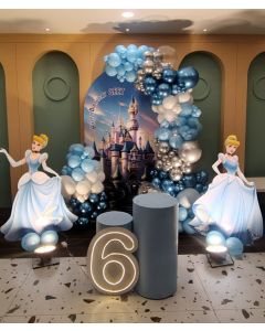 Cinderella Themed Birthday Decoration