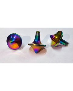 Rainbow Metal Top Spinner