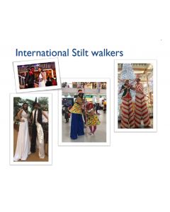 Stilt Walker for parties