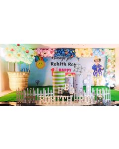Whimsical Hot Air Birthday Decoration