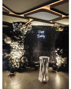 Sparkling Midnight Birthday Decoration