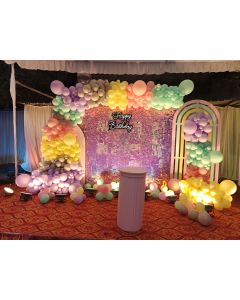 Colorful Sequin Birthday Decoration