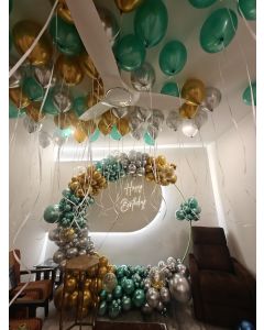 Splendid Starlit Balloon Decoration