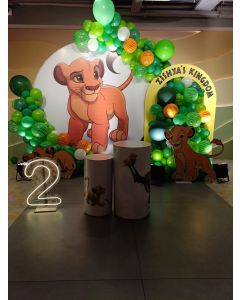 Simba Themed Birthday Decoration