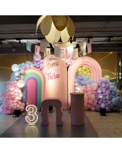 Whimsical Rainbow  Birthday Celebration