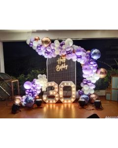 Classic Balloon Arch Cascade Celebration