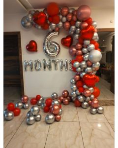 Halfway to One Balloon Bonanza Decor