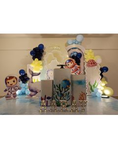 Marine Astronaut Voyage Decoration