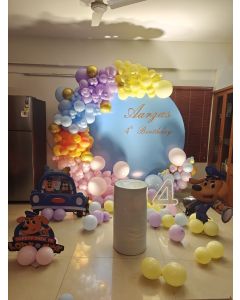 Colorful Paw Patrol Birthday Decoration