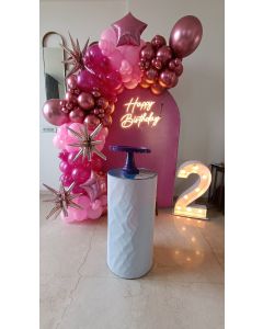 Stellar Pink Soiree Birthday Decoration