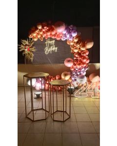 Classic Balloon Arch Birthday Display