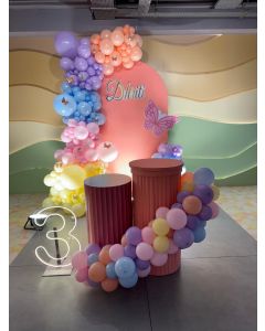Enchanting Butterfly Theme Birthday Decoration