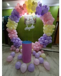 Balloon Garland Frame Decoration