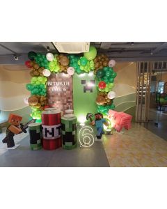 Pixelated Party Decoration