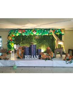Cheetah-rific Jungle Party Setup