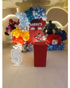 Aarav's Super League Birthday Setup