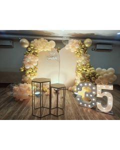 Illuminated 35th Anniversary Setup