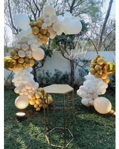 Sophisticated Gold & White Theme Setup