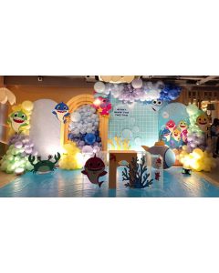 Shark-tacular Birthday Decoration