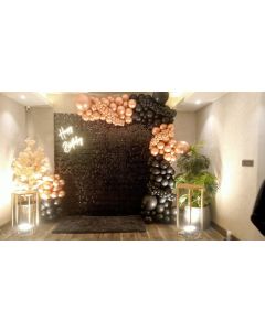 Glamorous Greeting Arch Setup