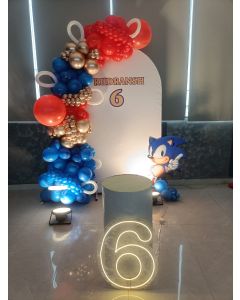 Festooned Felicitation Setup