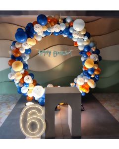 Pretty Pop Party Circle Setup