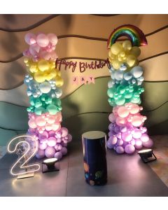 Colorful Skies Birthday Decoration