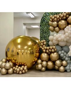 Mirror Shine Balloon Decoration