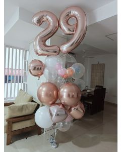 Blush Bloom Balloon Bouquet
