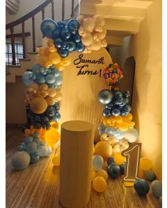 Masculine First Birthday Decoration