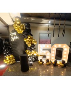Ravishing 50th Birthday Decoration