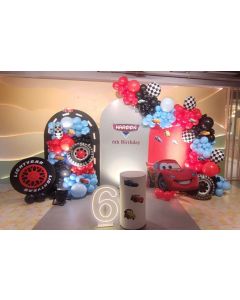 Thrilling Cars-themed Birthday Decoration