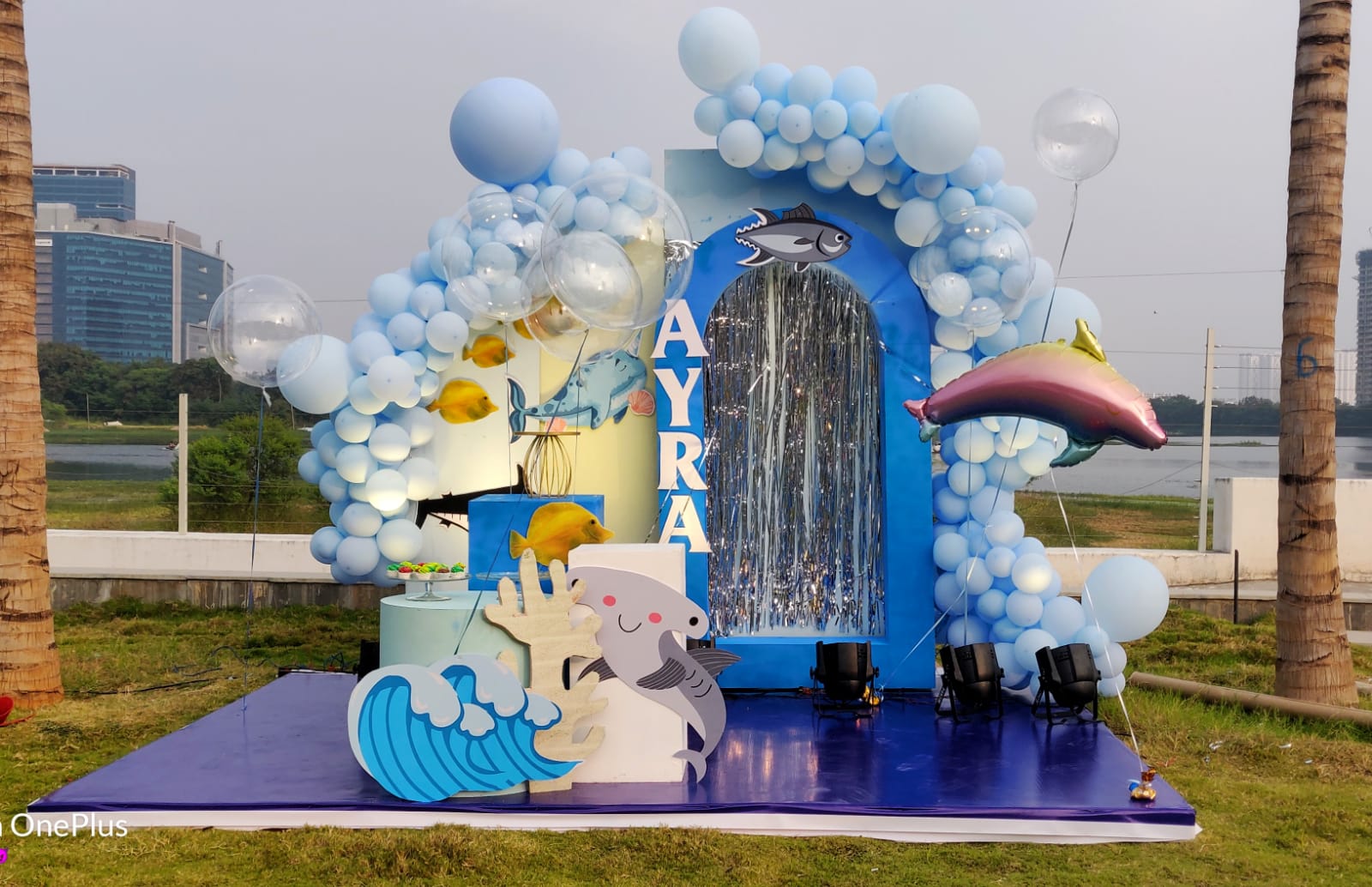 Underwater Theme Birthday Decoration in Hyderabad for your Baby